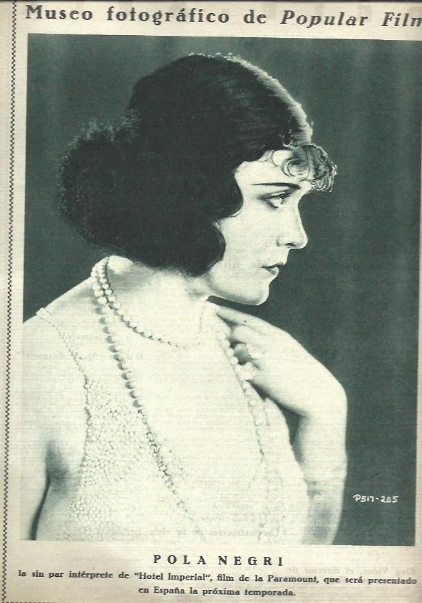 LAMINA 37893: Pola Negri