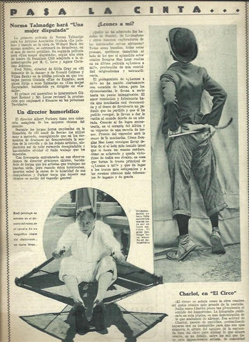 LAMINA 37903: Charlot en El Circo