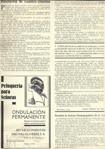 LAMINA 37860: Publicidad de Peluqueria Dalmau Oliveres SA