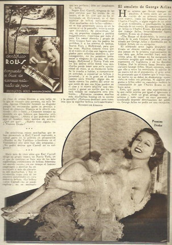 LAMINA 37870: Frances Drake