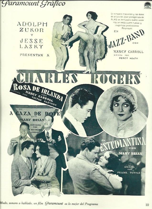 LAMINA 37579: Charles Rogers