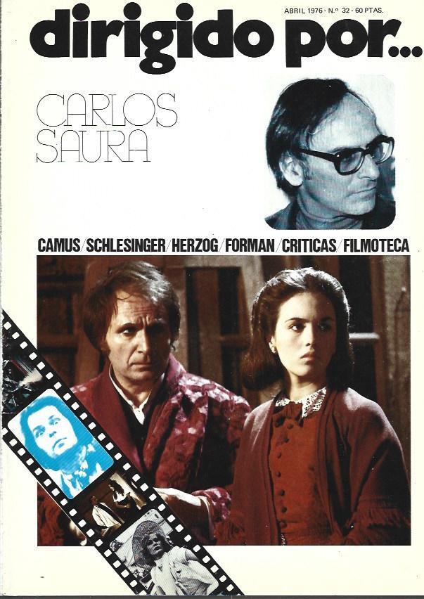 LAMINA 37585: Portada Dirigido por… Carlos Saura