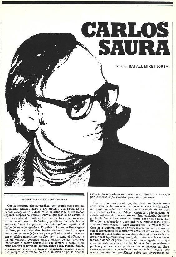 LAMINA 37586: Carlos Saura