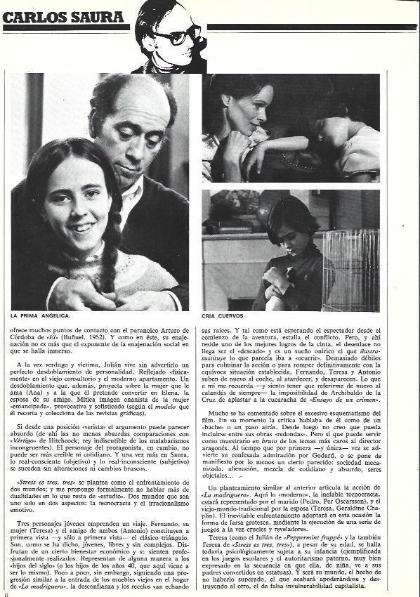 LAMINA 37589: Escenas de Cria Cuervos y La prima Angelica
