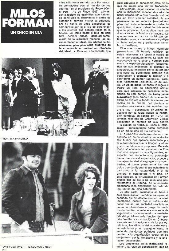 LAMINA 37594: Escenas de peliculas de Milos Forman