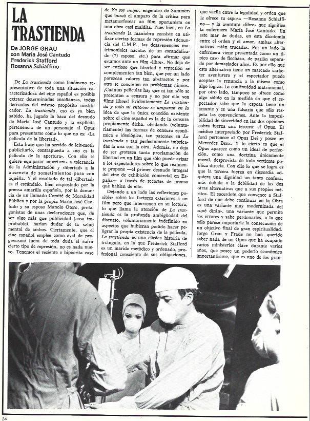 LAMINA 37601: Maria Jose Cantudo en La trastienda