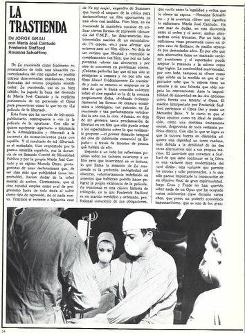 LAMINA 37601: Maria Jose Cantudo en La trastienda