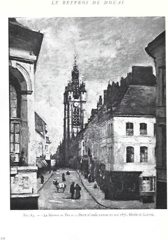 LAMINA 37562: Le Beffroi de Doum, por Corot