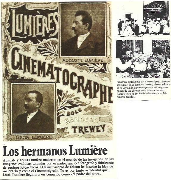 LAMINA 37641: Los hermanos Lumiere