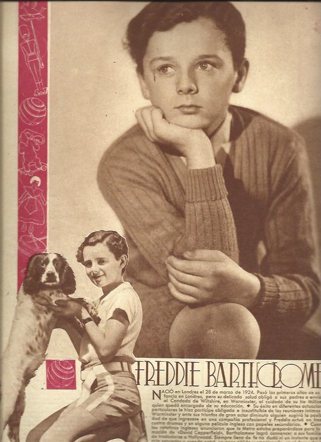 LAMINA 37785: Freddie Bartholomew