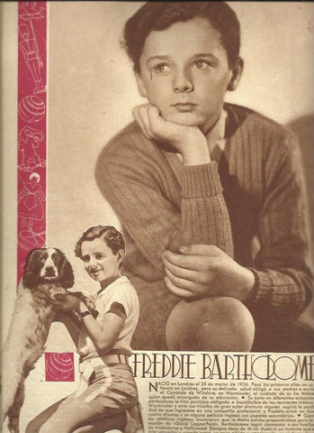 LAMINA 37785: Freddie Bartholomew