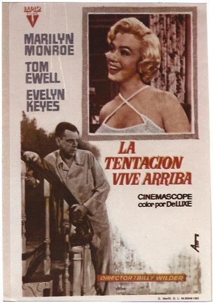 FOTOGRAFIA 37635: Cartel de La tentacion vive arriba