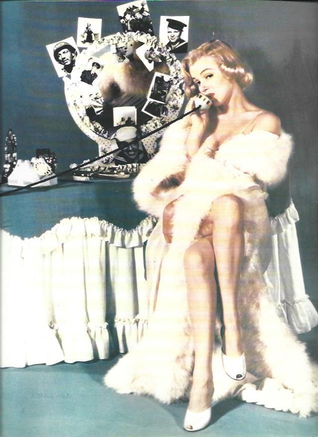LAMINA 37623: Marilyn Monroe al telefono