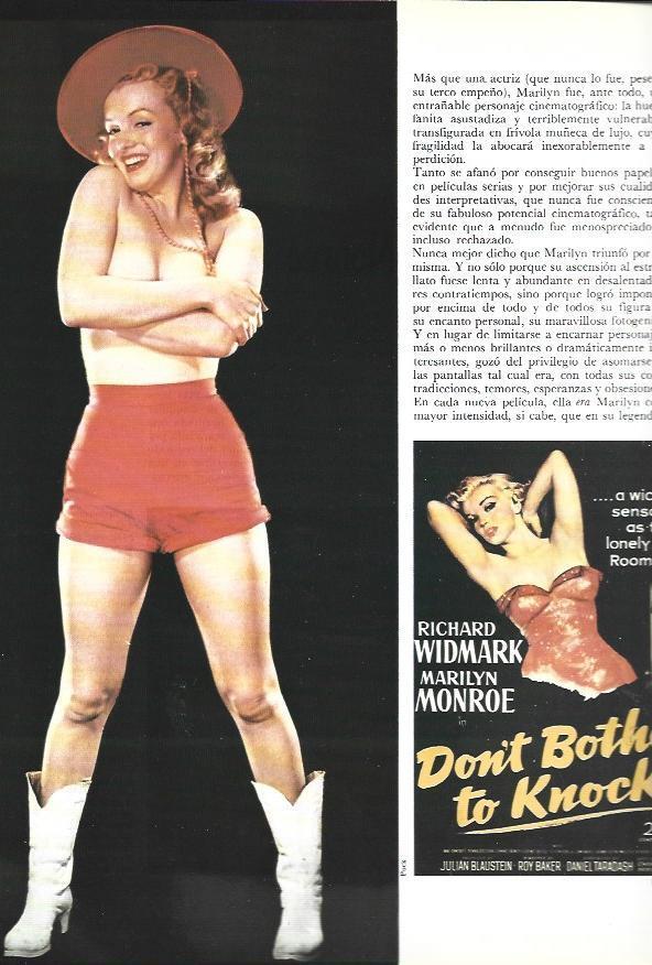 LAMINA 37624: Marilyn Monroe como cowgirl
