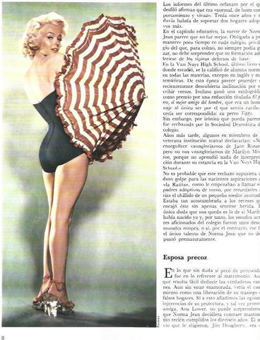 LAMINA 37625: Marilyn Monroe en bañador