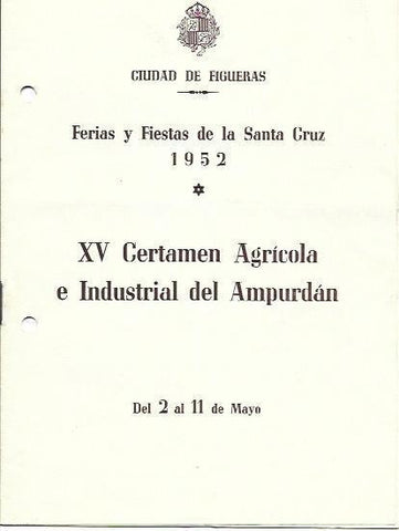 OBRA 37721: XV Certamen Agricola e Industrial del Ampurdan