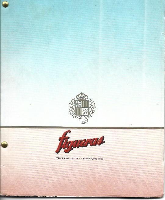 OBRA 37766: Programacion de cine en las Fiestas de Santa Cruz. Figueras 1958
