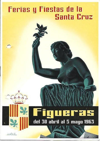 OBRA 37700: Figueres 1963. Ferias y fiestas de la Santa Cruz