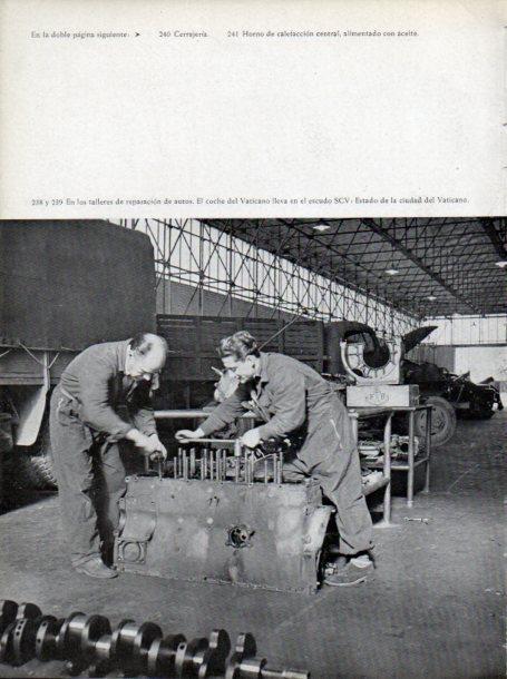 LAMINA V45710: Taller de reparacion de autos del Vaticano