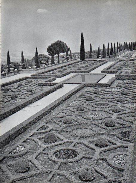LAMINA V45714: Jardines de Castelgandolfo