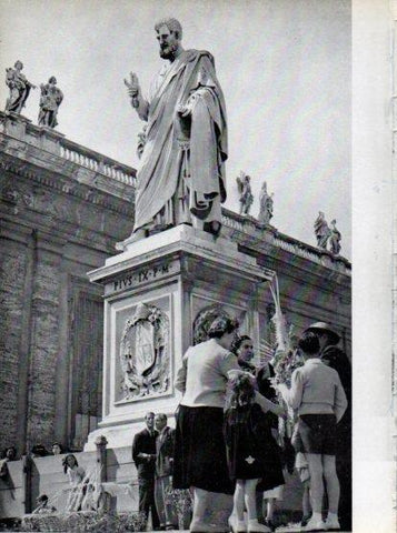 LAMINA V45732: Domingo de Ramos en la Plaza de San Pedro