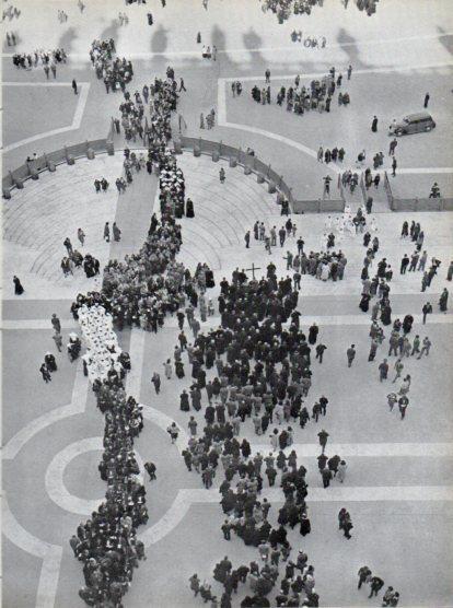 LAMINA V45722: Plaza de San Pedro vista parcial aerea