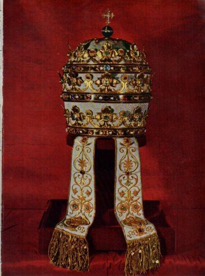 LAMINA V45769: Tiara del Papa de Roma