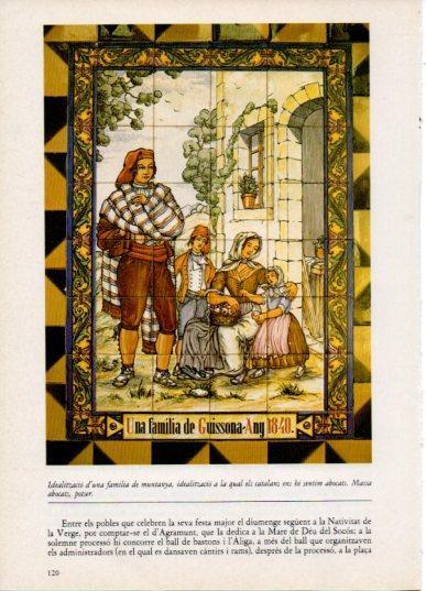 LAMINA V45820: Una familia de Guissona any 1840