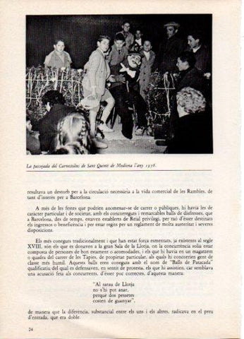 LAMINA V45777: Carnestoltes de Sant Quinti de Mediona any 1956