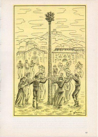 LAMINA V45796: Il·lustracio la Festa de l'Arbre de J. Cebria