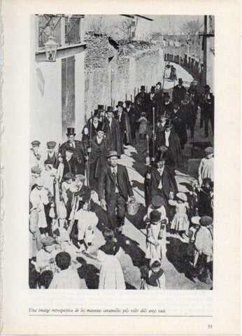 LAMINA V45791: Imatge de les caramelles any 1908