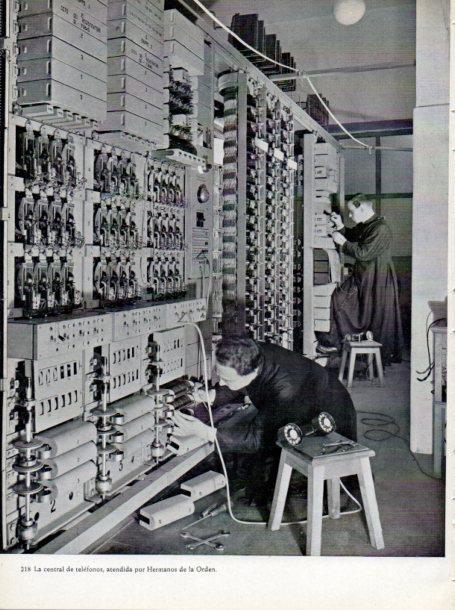 LAMINA V45700: Central de telefonos, Ciudad del Vaticano
