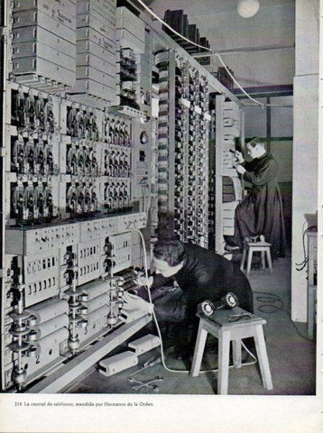 LAMINA V45700: Central de telefonos, Ciudad del Vaticano
