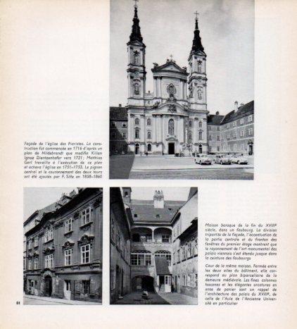 LAMINA V45599: Vienne. Eglise des Piaristes et Maison baroque