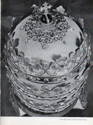 LAMINA V45608: La triple corona del Papa llamada Tiara