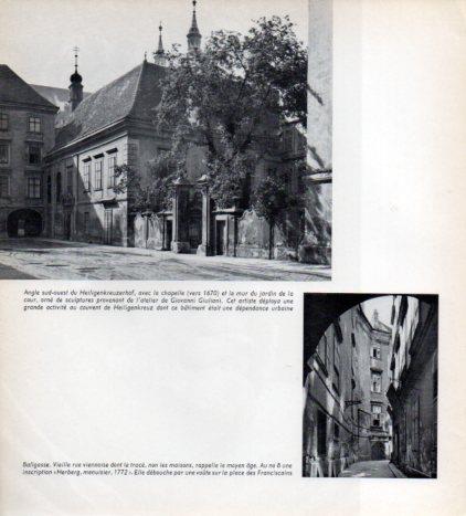 LAMINA V45568: Vienne. Angle sud-ouest du Heiligenkreuzerhof 