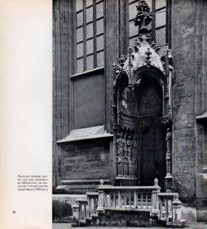 LAMINA V45571: Vienne. Maria am Gestade portail sud avec baldoquin