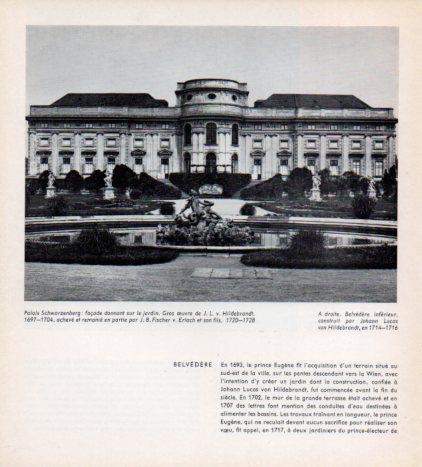 LAMINA V45594: Vienne, Palais Schwarzenberg