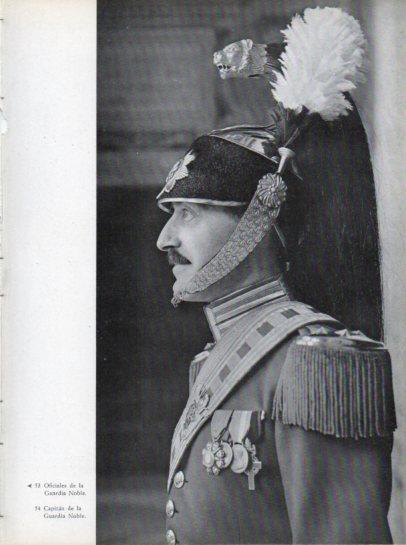 LAMINA V45629: Capitan de la Guardia Noble del Vaticano