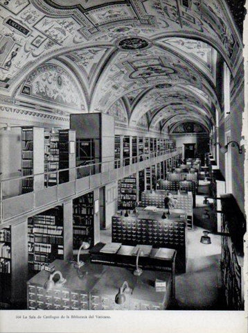 LAMINA V45676: Sala de Catalogos, Biblioteca del Vaticano