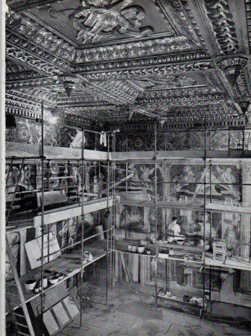 LAMINA V45684: Restauracion Sala de los Suizos en el Vaticano