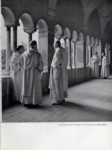 LAMINA V45667: Claustro del Generalato de los Dominios en Santa Sabina