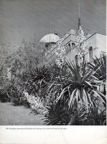 LAMINA V45692: Observatorio del jardin del Vaticano o estacion de radio