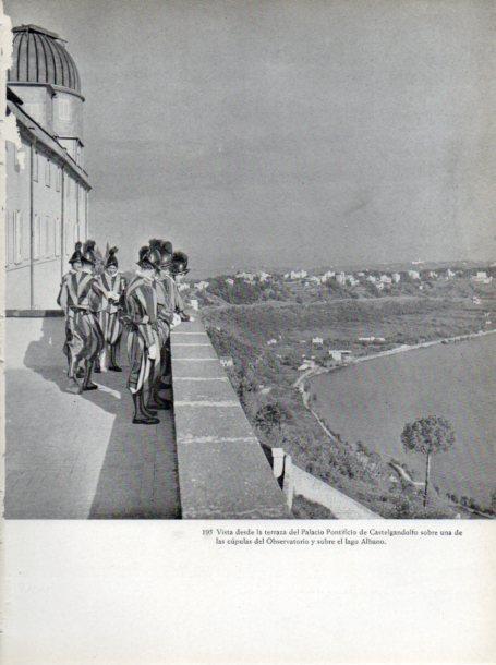 LAMINA V45690: Vista desde la terraza del Palacio de Castelgandolfo