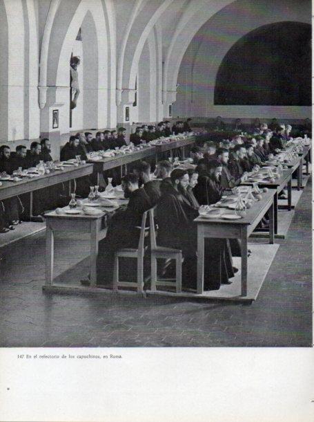 LAMINA V45666: Refectorio de los capuchinos en Roma