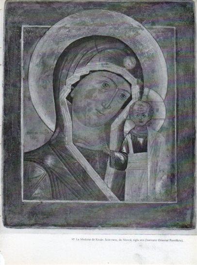 LAMINA V45645: La Madona de Kazan,  Instituto Oriental Pontificio