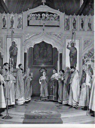 LAMINA V45646: Ceremonia en Templo del Colegio Ruso, Roma