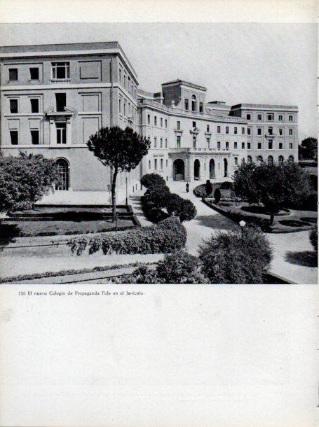 LAMINA V45660: Colegio de Propaganda Fide en el Janiculo, Roma