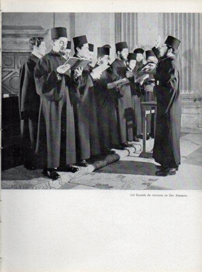 LAMINA V45652: Escuela de cantores en San Atanasio