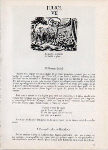 LAMINA V45838: Il·lustracio la pasta i l'infanto pel Juliol se glaça